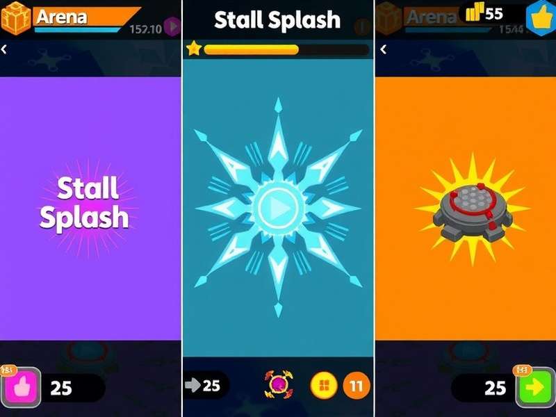 Stall Splash Gameplay Screenshot